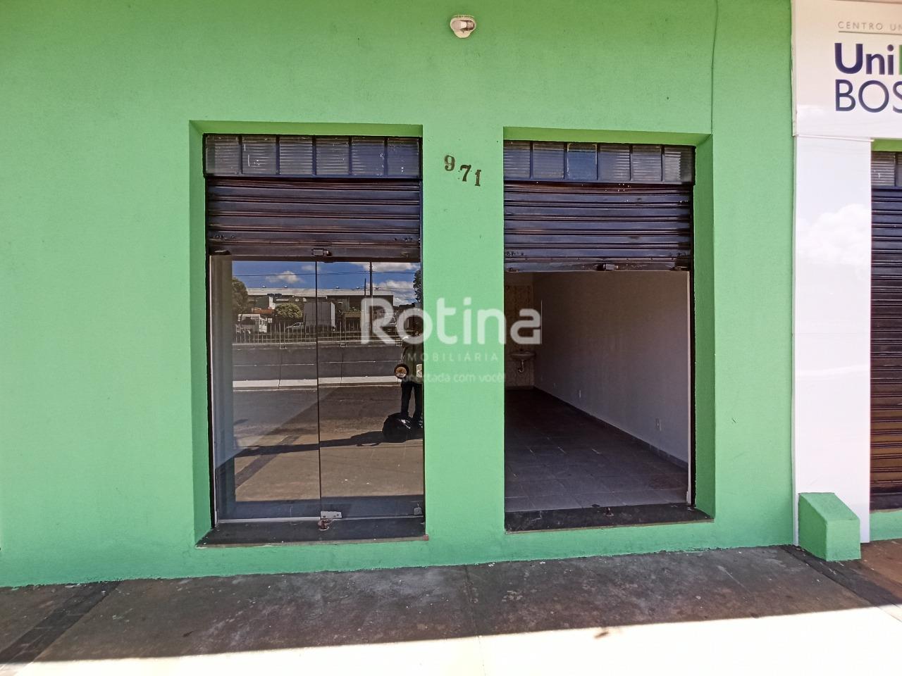 Loja para alugar, em Uberlândia no bairro Bom Jesus no valor de R$ 850,00 - Rotina Imobiliária: 