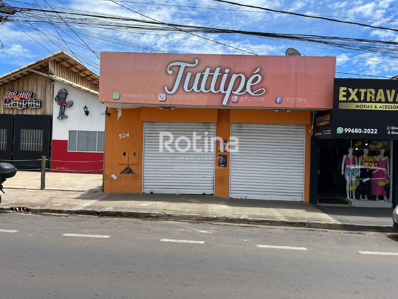 Loja para alugar, em Uberlândia no bairro Planalto no valor de R$ 2.500,00 - Rotina Imobiliária: 