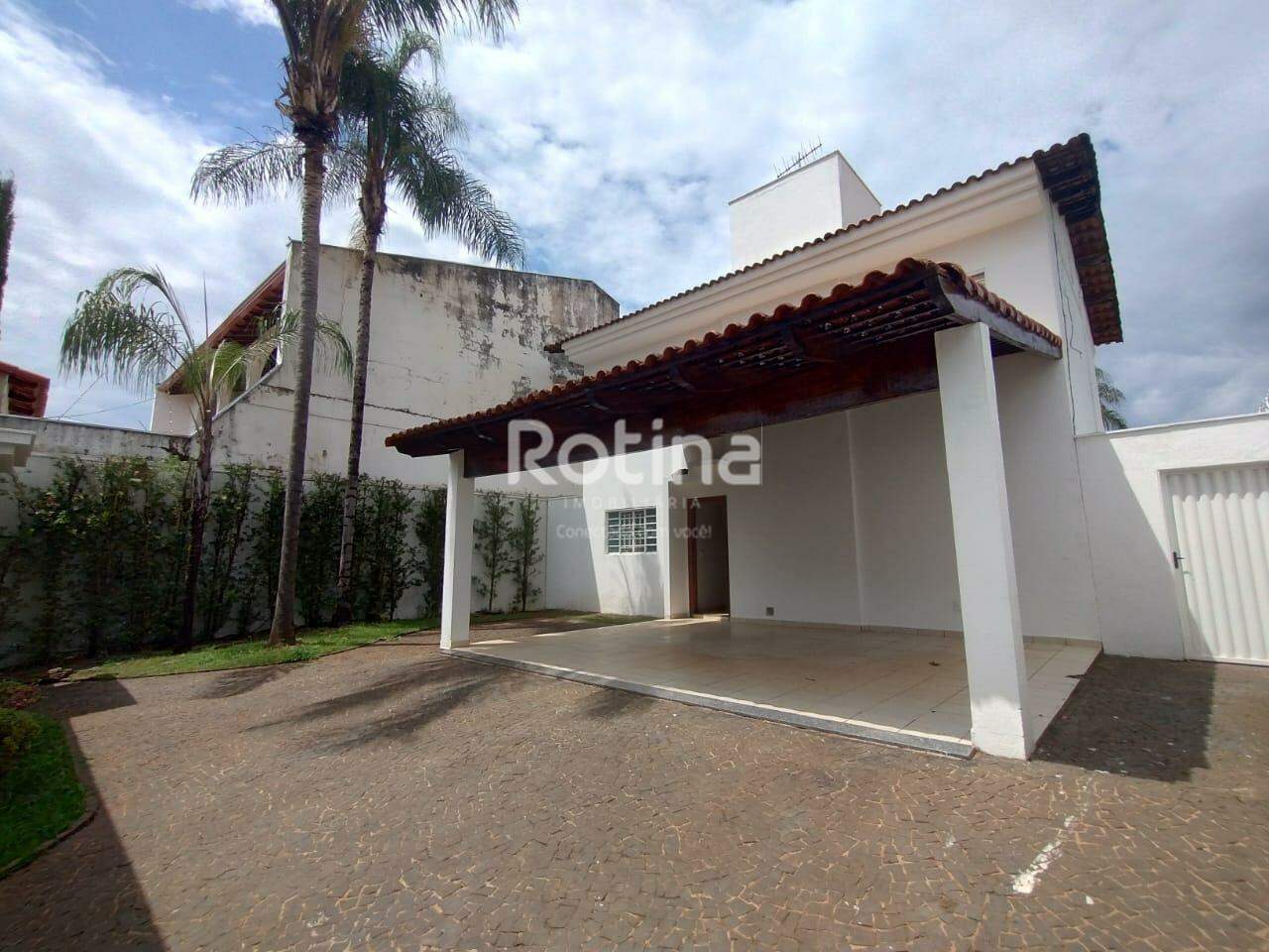 Casa para alugar, 3 quartos em Uberlândia no bairro Morada da Colina no valor de R$ 5.500,00 - Rotina Imobiliária: 