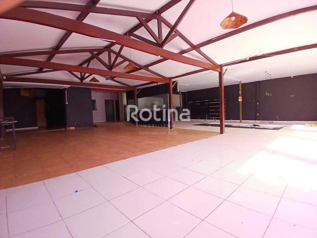 Loja para alugar, em Uberlândia no bairro Santa Mônica no valor de R$ 6.000,00 - Rotina Imobiliária: 