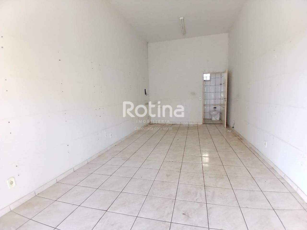 Loja para alugar, em Uberlândia no bairro Nossa Senhora Aparecida no valor de R$ 1.000,00 - Rotina Imobiliária: 