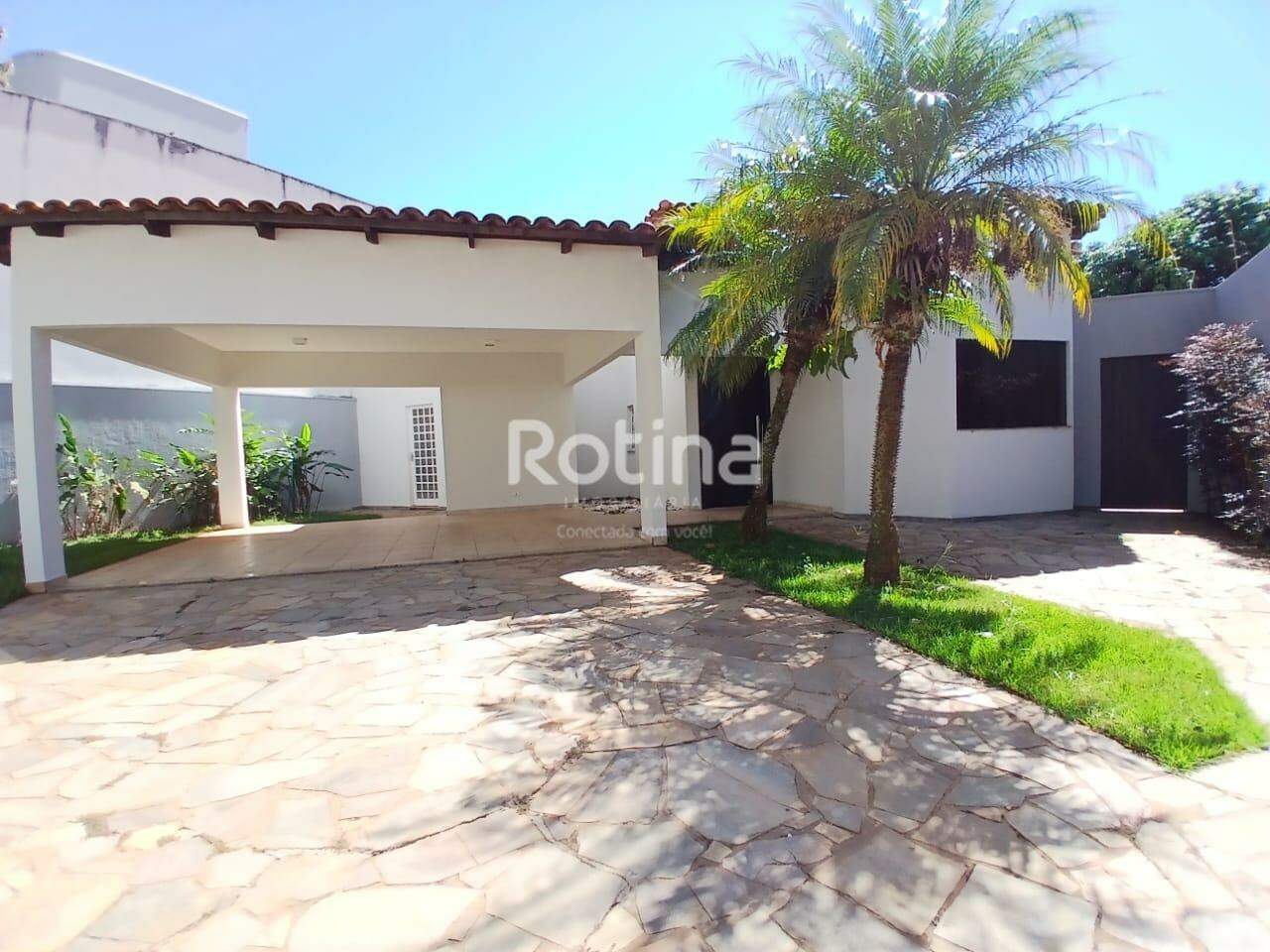 Casa para alugar, 3 quartos em Uberlândia no bairro Jardim Karaíba no valor de R$ 6.500,00 - Rotina Imobiliária: 