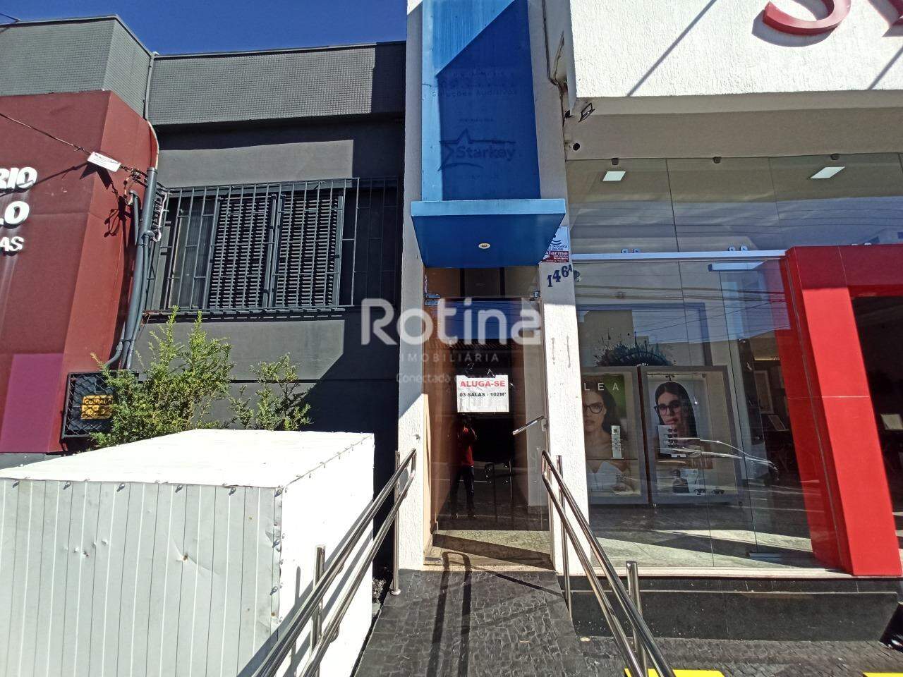 Sala para alugar, em Uberlândia no bairro Centro no valor de R$ 3.500,00 - Rotina Imobiliária: 