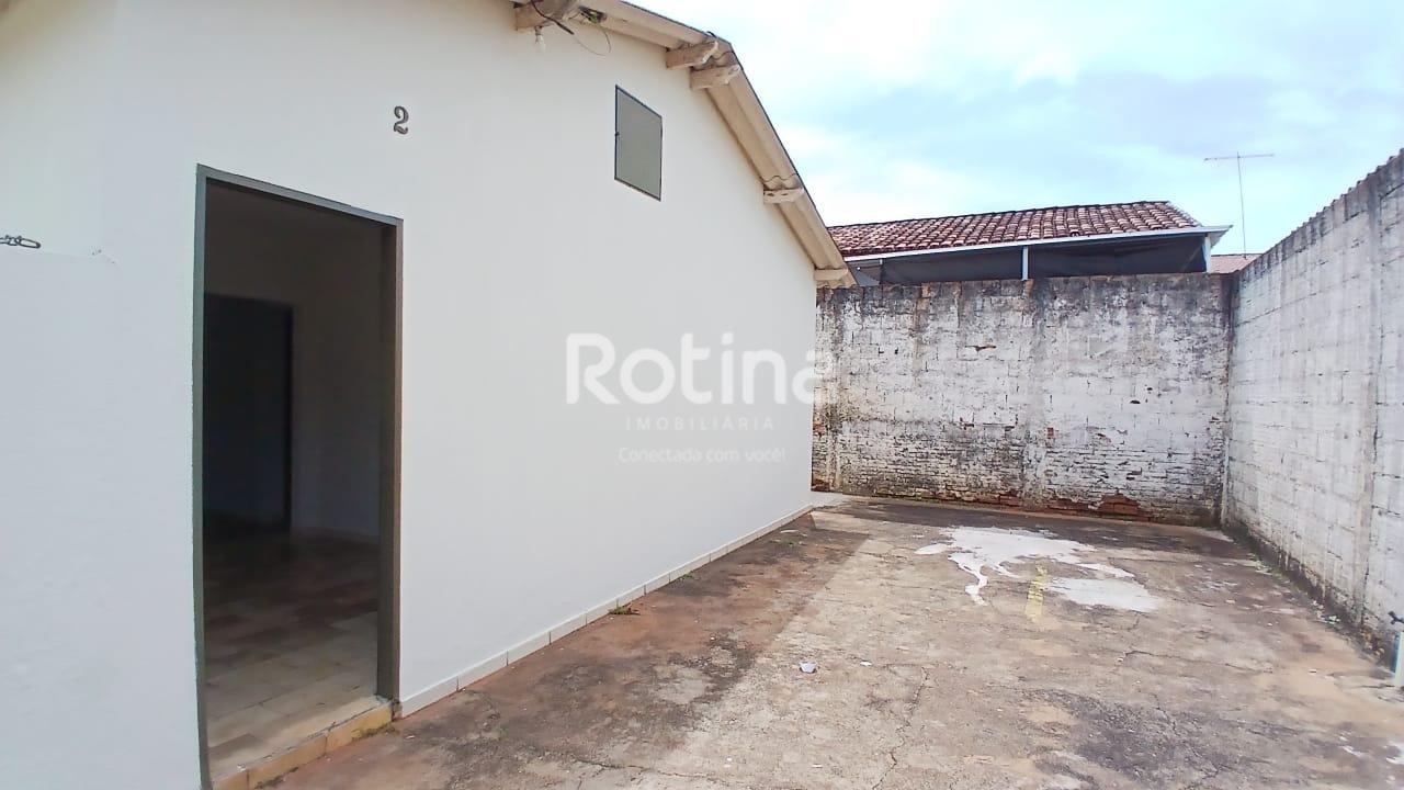 Casa para alugar, 2 quartos em Uberlândia no bairro Santa Mônica no valor de R$ 950,00 - Rotina Imobiliária: 