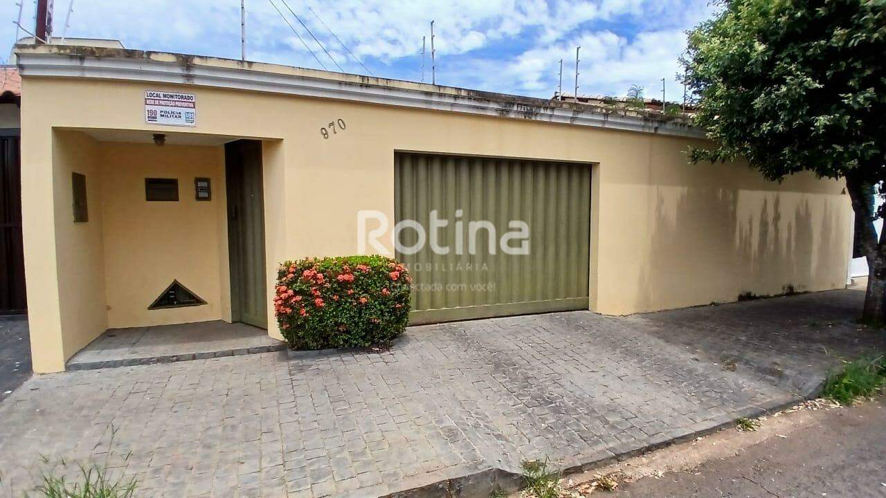 Casa para alugar, 3 quartos em Uberlândia no bairro Santa Mônica no valor de R$ 2.800,00 - Rotina Imobiliária: 