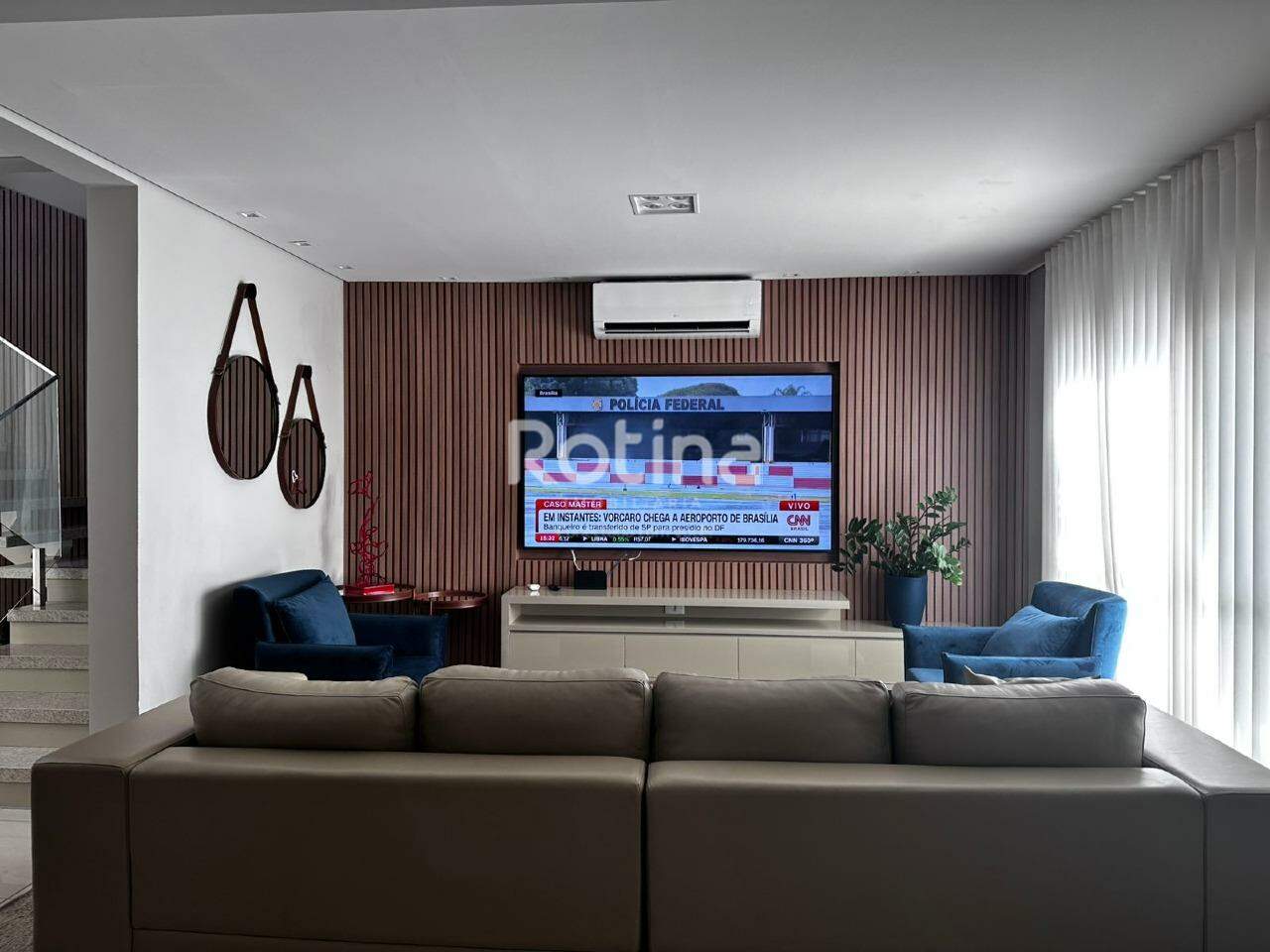 Casa Condomínio Fechado para alugar, 4 quartos em Uberlândia no bairro Granja Marileusa no valor de R$ 13.500,00 - Rotina Imobiliária: 