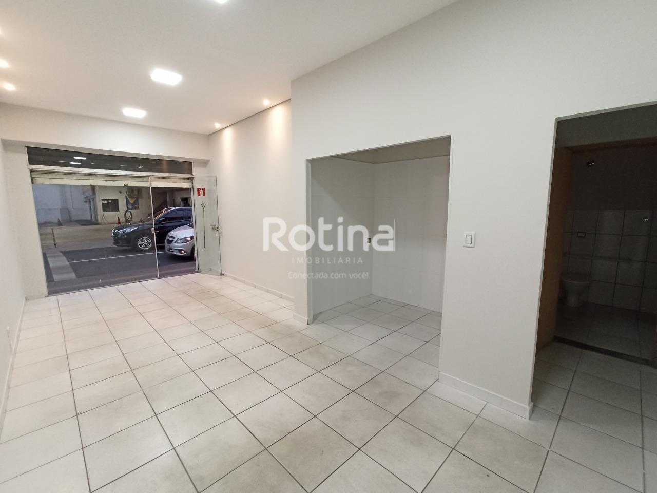 Loja para alugar, em Uberlândia no bairro Centro no valor de R$ 3.500,00 - Rotina Imobiliária: 
