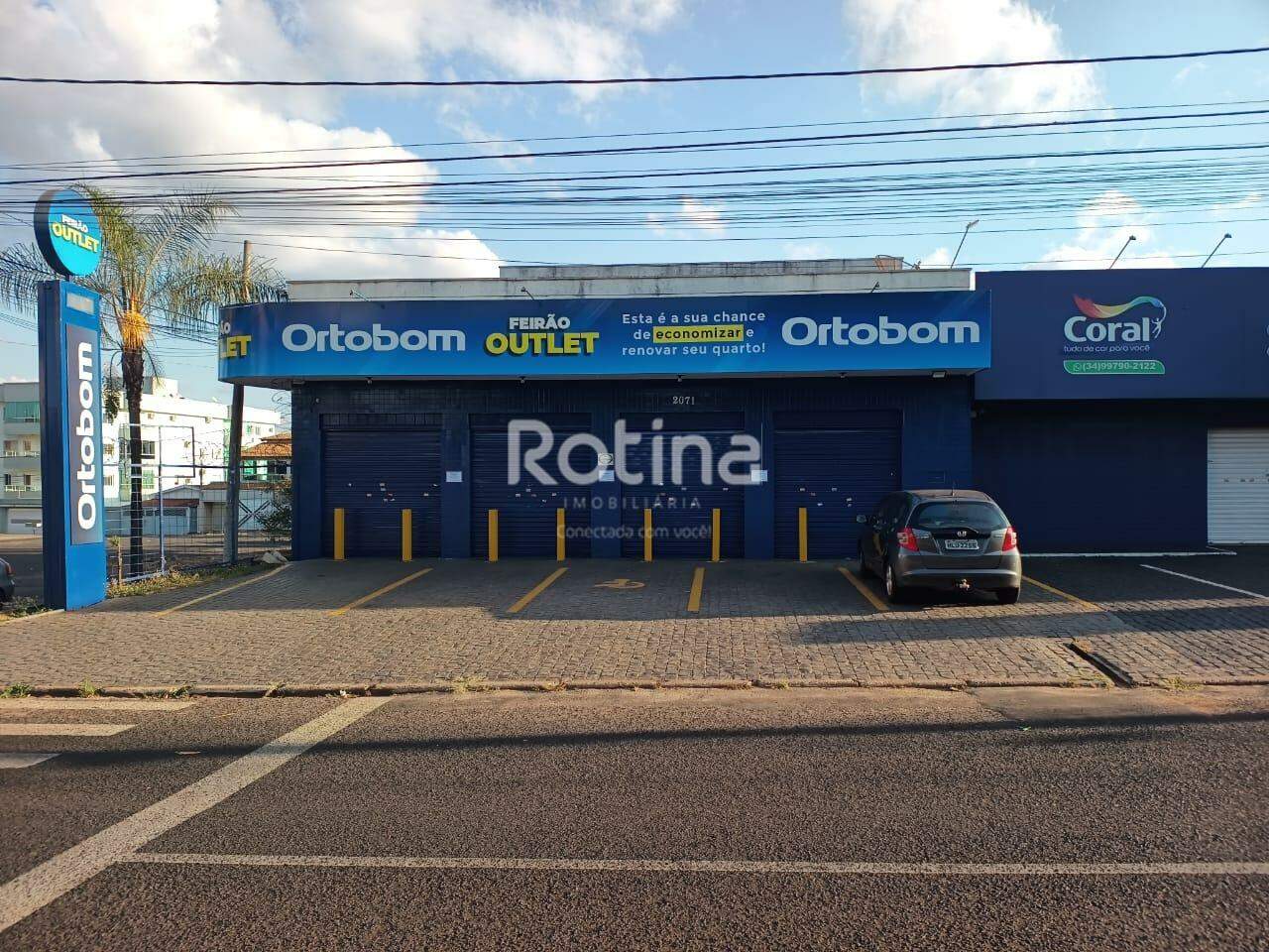 Loja para alugar, em Uberlândia no bairro Santa Rosa no valor de R$ 9.000,00 - Rotina Imobiliária: 