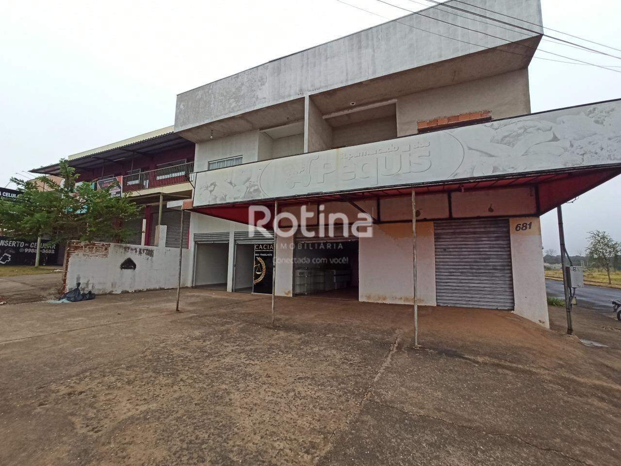 Loja para alugar, em Uberlândia no bairro Residencial Pequis no valor de R$ 1.400,00 - Rotina Imobiliária: 