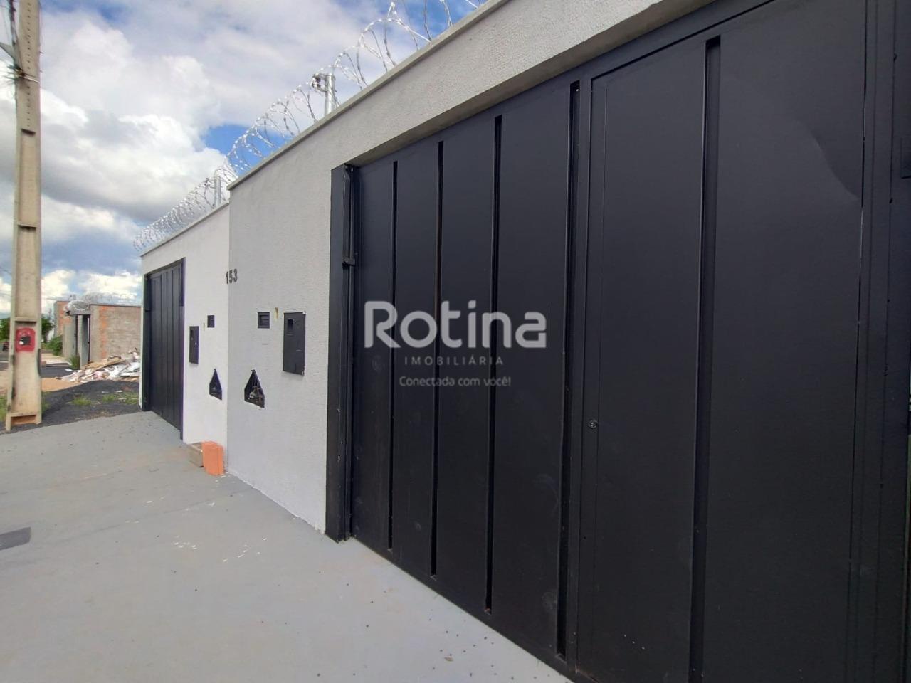 Casa para alugar, 2 quartos em Uberlândia no bairro Laranjeiras no valor de R$ 1.700,00 - Rotina Imobiliária: 