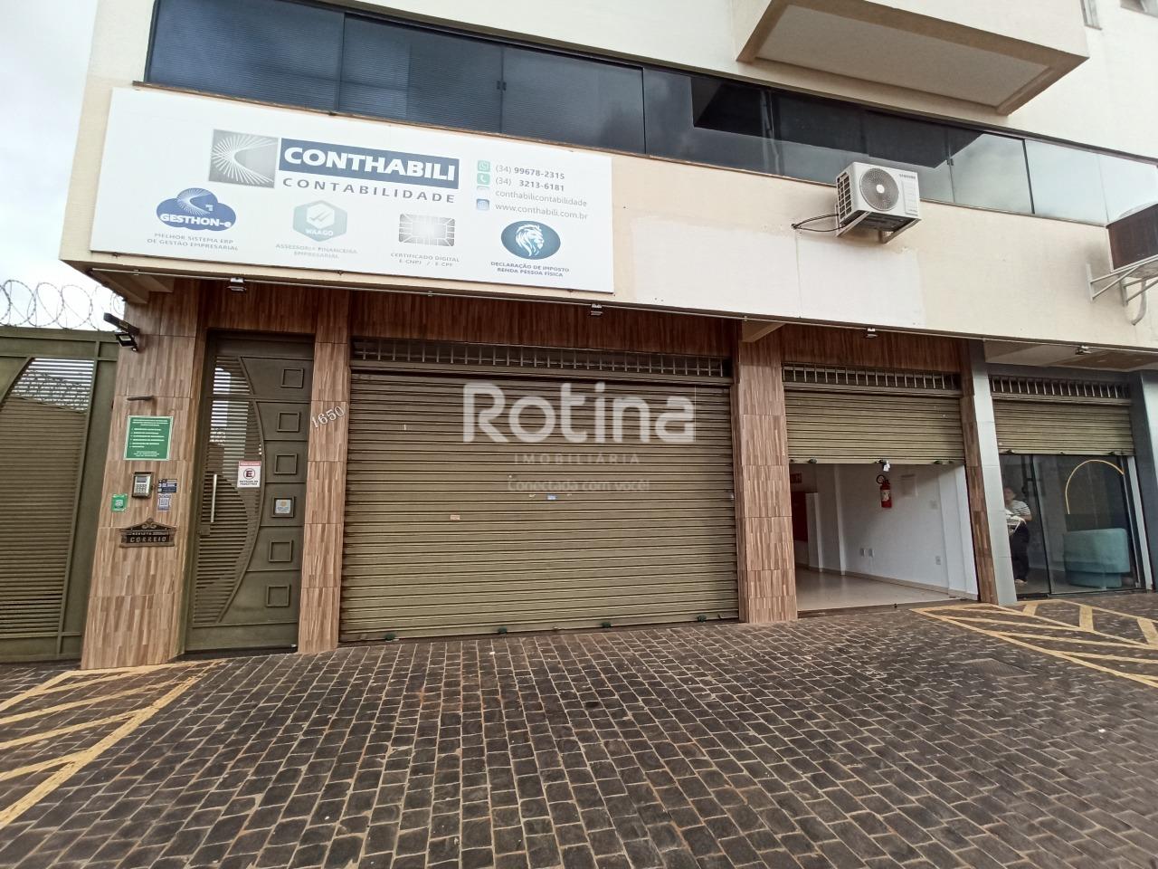Loja para alugar, em Uberlândia no bairro Alto Umuarama no valor de R$ 2.200,00 - Rotina Imobiliária: 