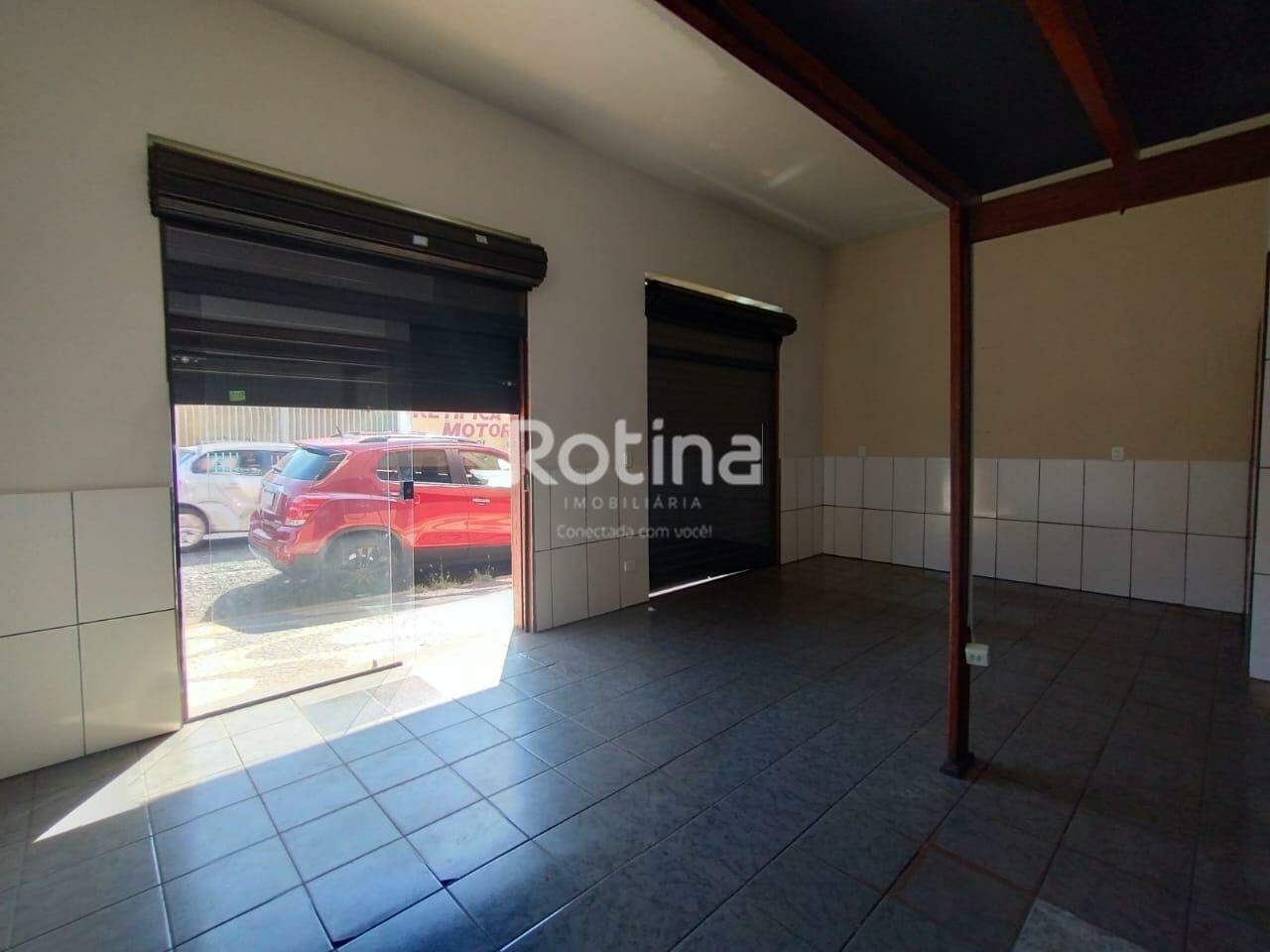 Loja para alugar, em Uberlândia no bairro Nossa Senhora Aparecida no valor de R$ 1.000,00 - Rotina Imobiliária: 
