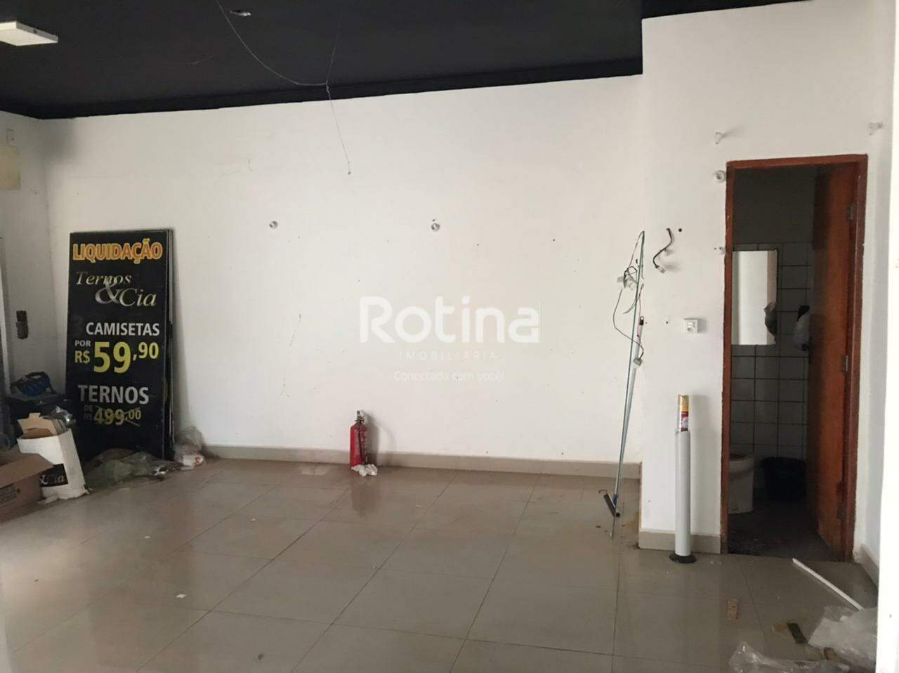 Loja para alugar, em Uberlândia no bairro Segismundo Pereira no valor de R$ 3.200,00 - Rotina Imobiliária: 