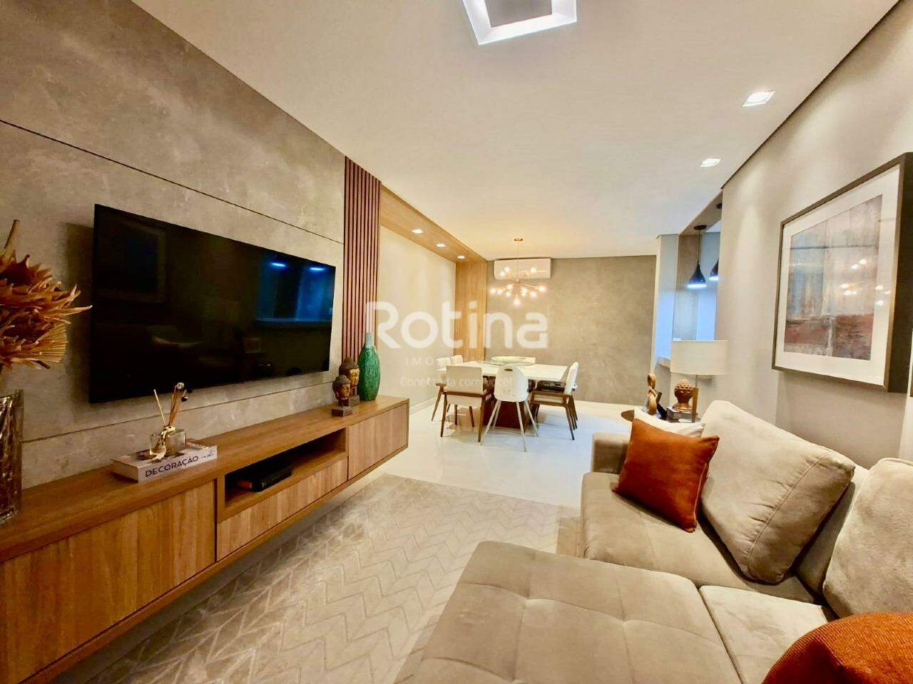 Apartamento à venda, 3 quartos em Uberlândia no bairro Santa Mônica no valor de R$ 970.000,00 - Rotina Imobiliária: 