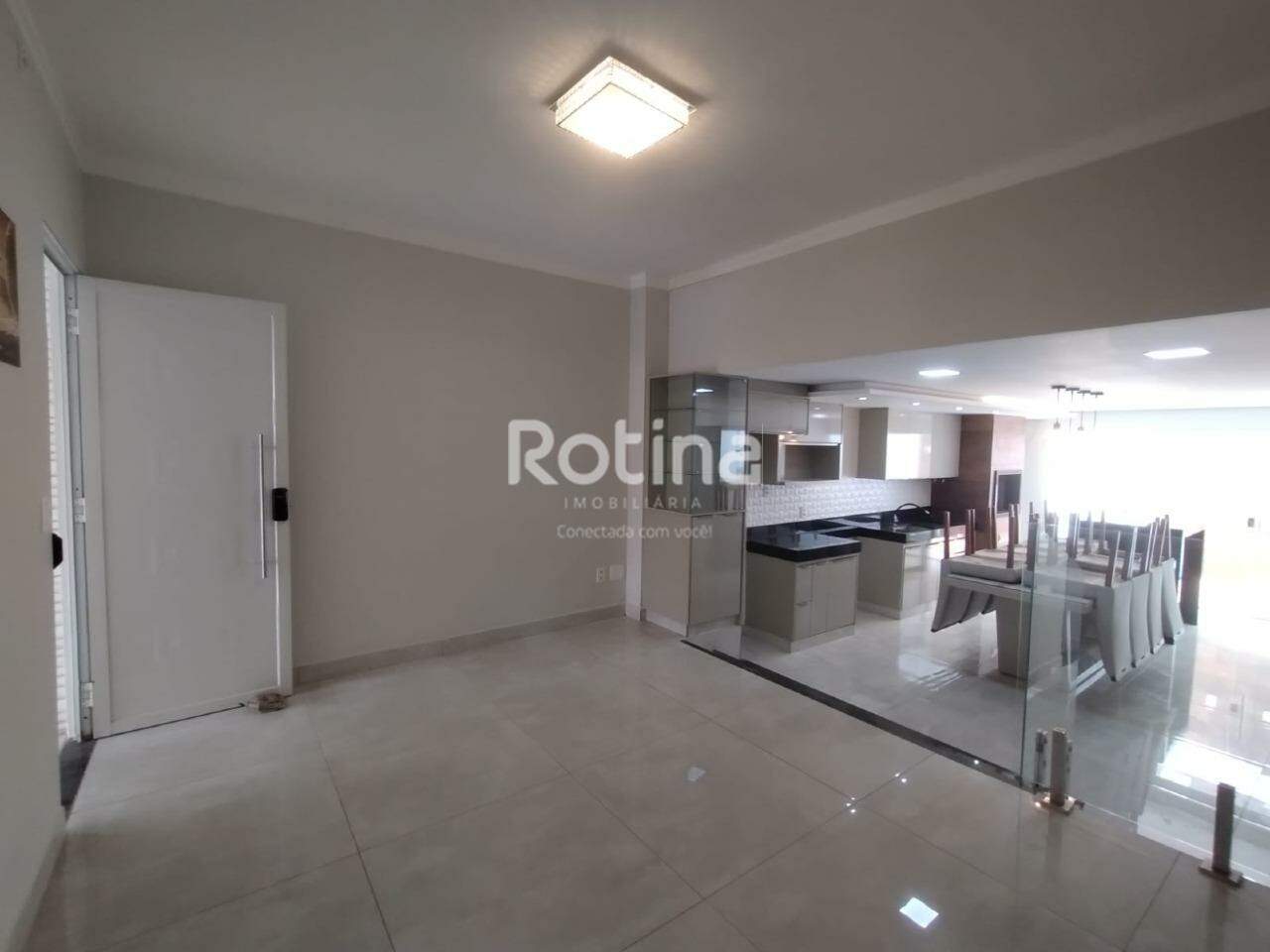 Casa Condomínio Fechado para alugar, 3 quartos em Uberlândia no bairro Aclimação no valor de R$ 6.000,00 - Rotina Imobiliária: 