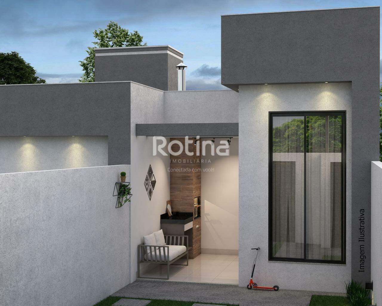 Casa à venda, 3 quartos em Uberlândia no bairro Novo Mundo no valor de R$ 470.000,00 - Rotina Imobiliária: 