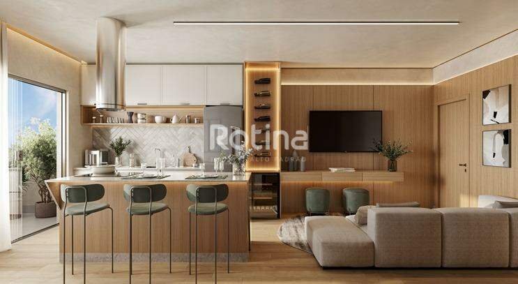 Apartamento à venda, 0 até 0 quartos em Uberlândia no bairro Jardim Sul no valor de R$ R$ 0,00 até R$ 0,00 - Rotina Imobiliária: Sala/Cozinha 
