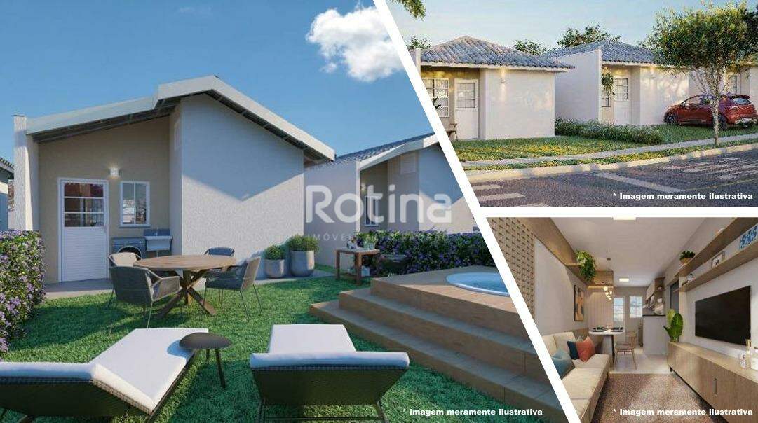 Casa Condomínio Fechado à venda, 2 até 2 quartos em Uberlândia no bairro Jardim Inconfidência no valor de R$ R$ 245.000,00 até R$ 245.000,00 - Rotina Imobiliária: 