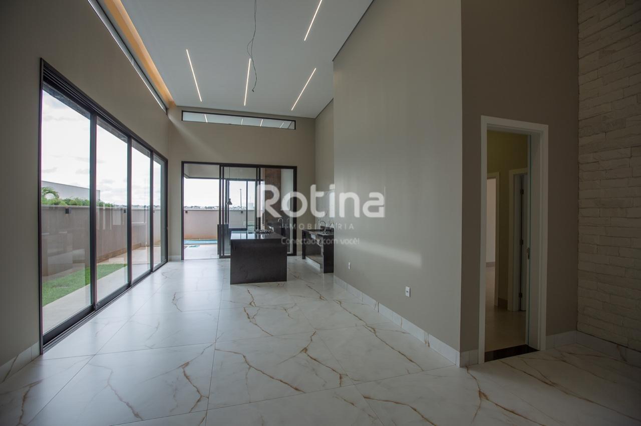 Casa Condomínio Fechado à venda, 3 quartos em Uberlândia no bairro Granja Marileusa no valor de R$ 2.700.000,00 - Rotina Imobiliária: 