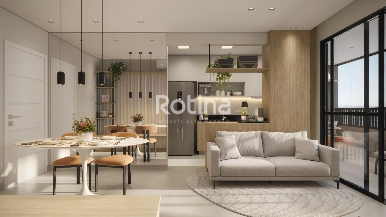 Apartamento à venda, 2 até 2 quartos em Uberlândia no bairro Tibery no valor de R$ R$ 320.056,66 até R$ 320.056,66 - Rotina Imobiliária: Sala 