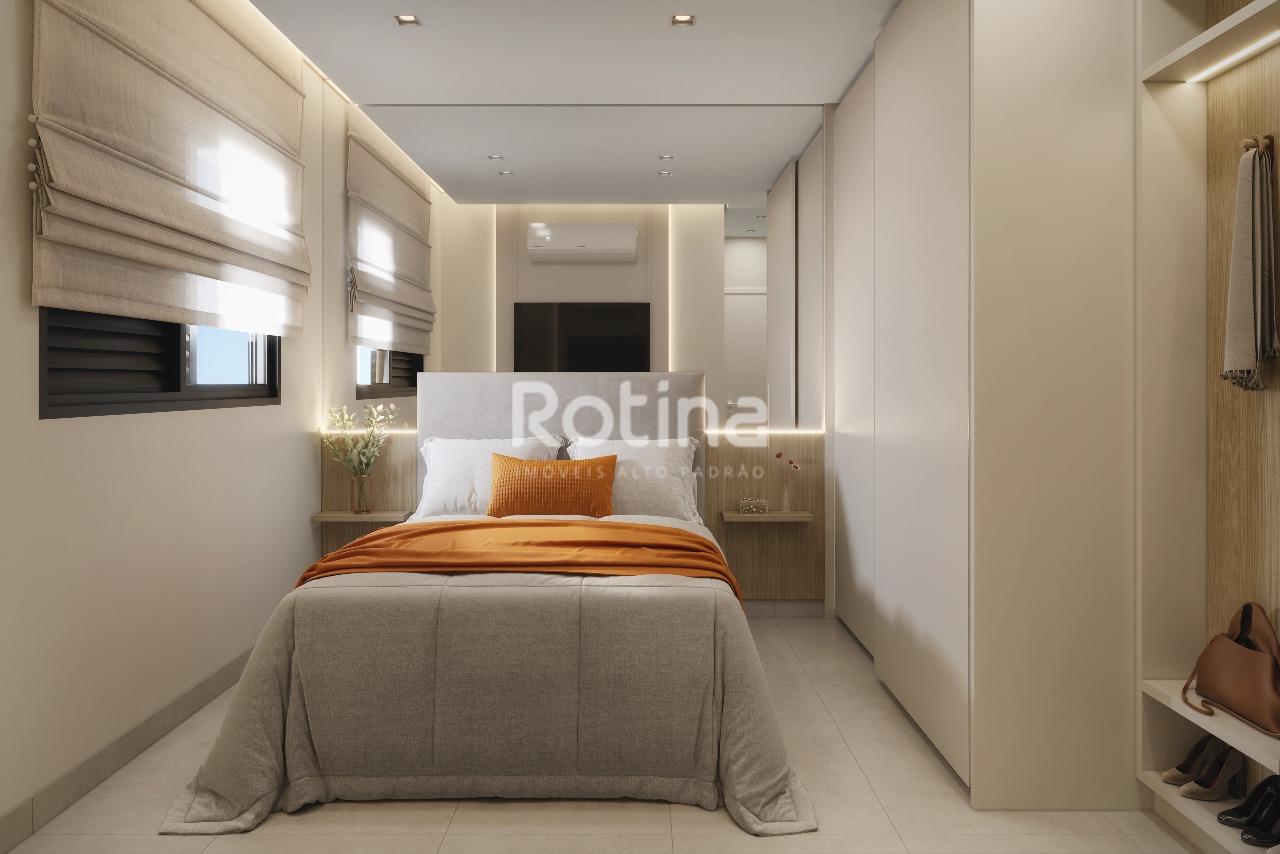 Apartamento à venda, 2 até 2 quartos em Uberlândia no bairro Tibery no valor de R$ R$ 320.056,66 até R$ 320.056,66 - Rotina Imobiliária: Quarto Suíte 