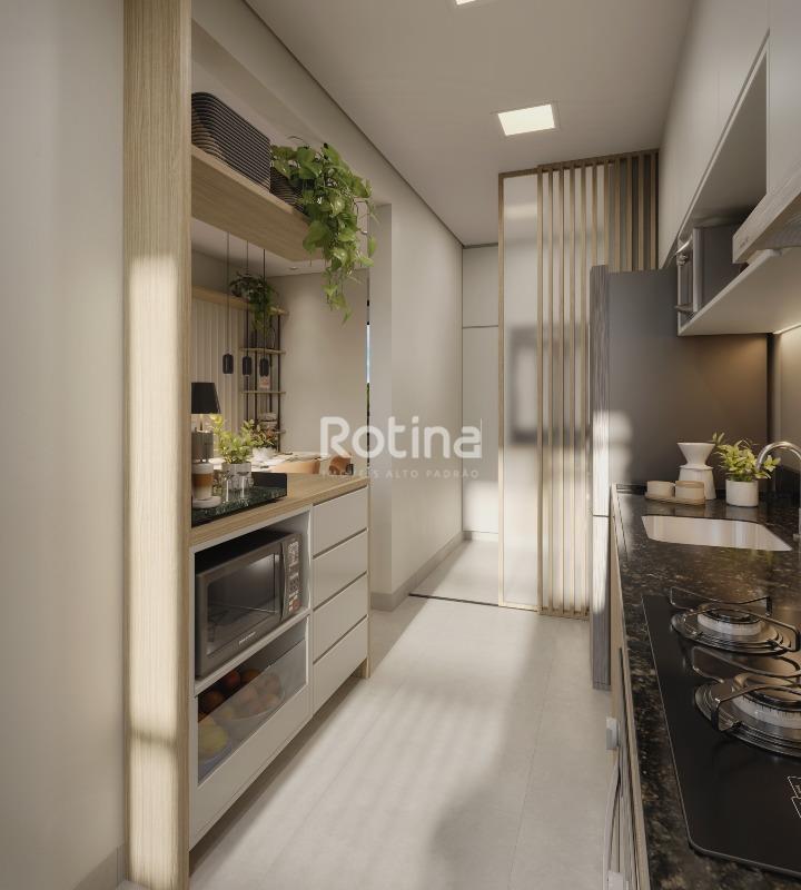 Apartamento à venda, 2 até 2 quartos em Uberlândia no bairro Tibery no valor de R$ R$ 320.056,66 até R$ 320.056,66 - Rotina Imobiliária: Cozinha 
