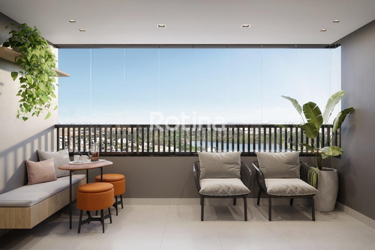 Apartamento à venda, 2 até 2 quartos em Uberlândia no bairro Tibery no valor de R$ R$ 320.056,66 até R$ 320.056,66 - Rotina Imobiliária: Varanda 