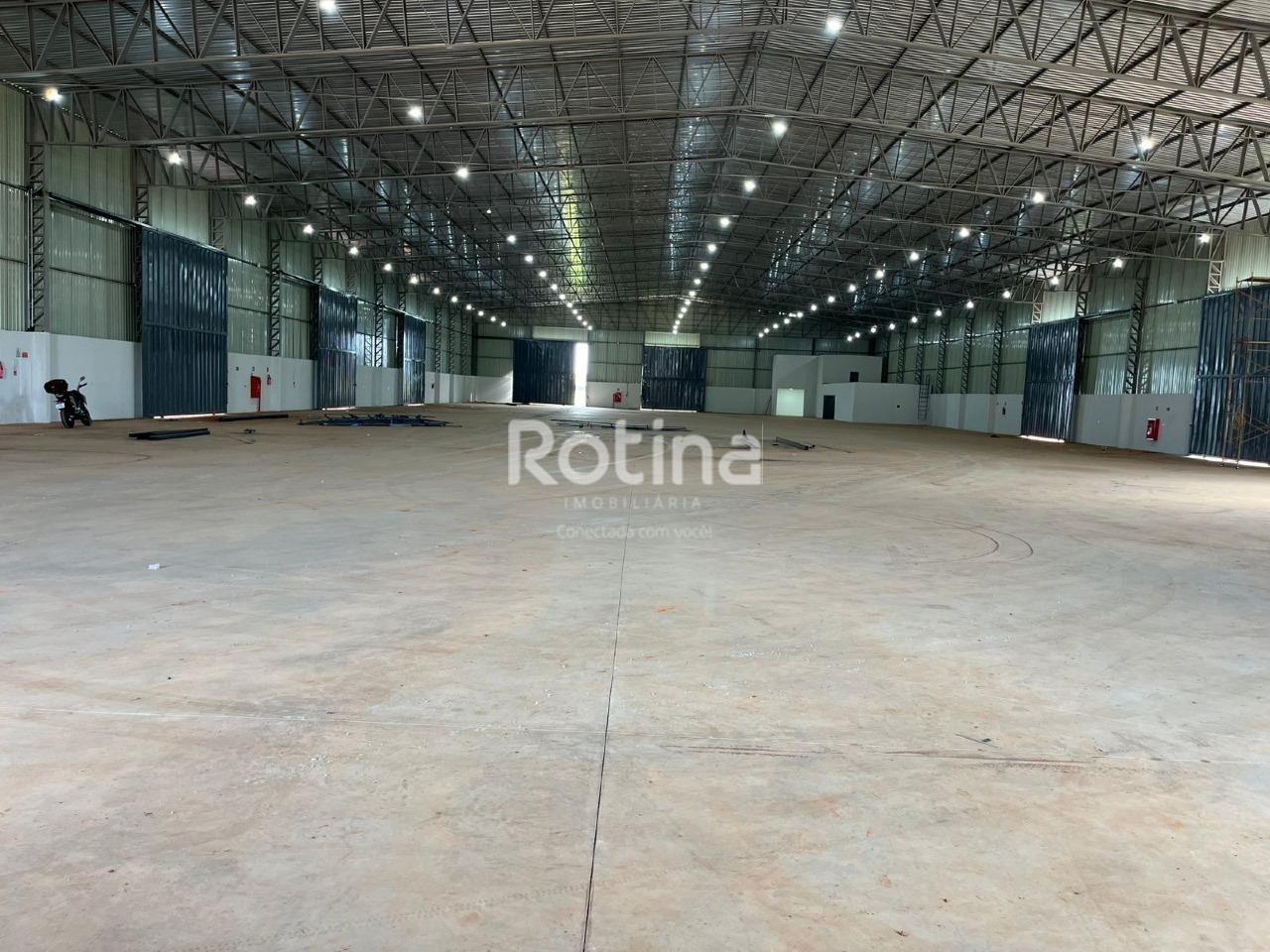 Galpão para alugar, em Uberlândia no bairro Loteamento Centro Empresarial LESTE no valor de R$ 79.000,00 - Rotina Imobiliária: 