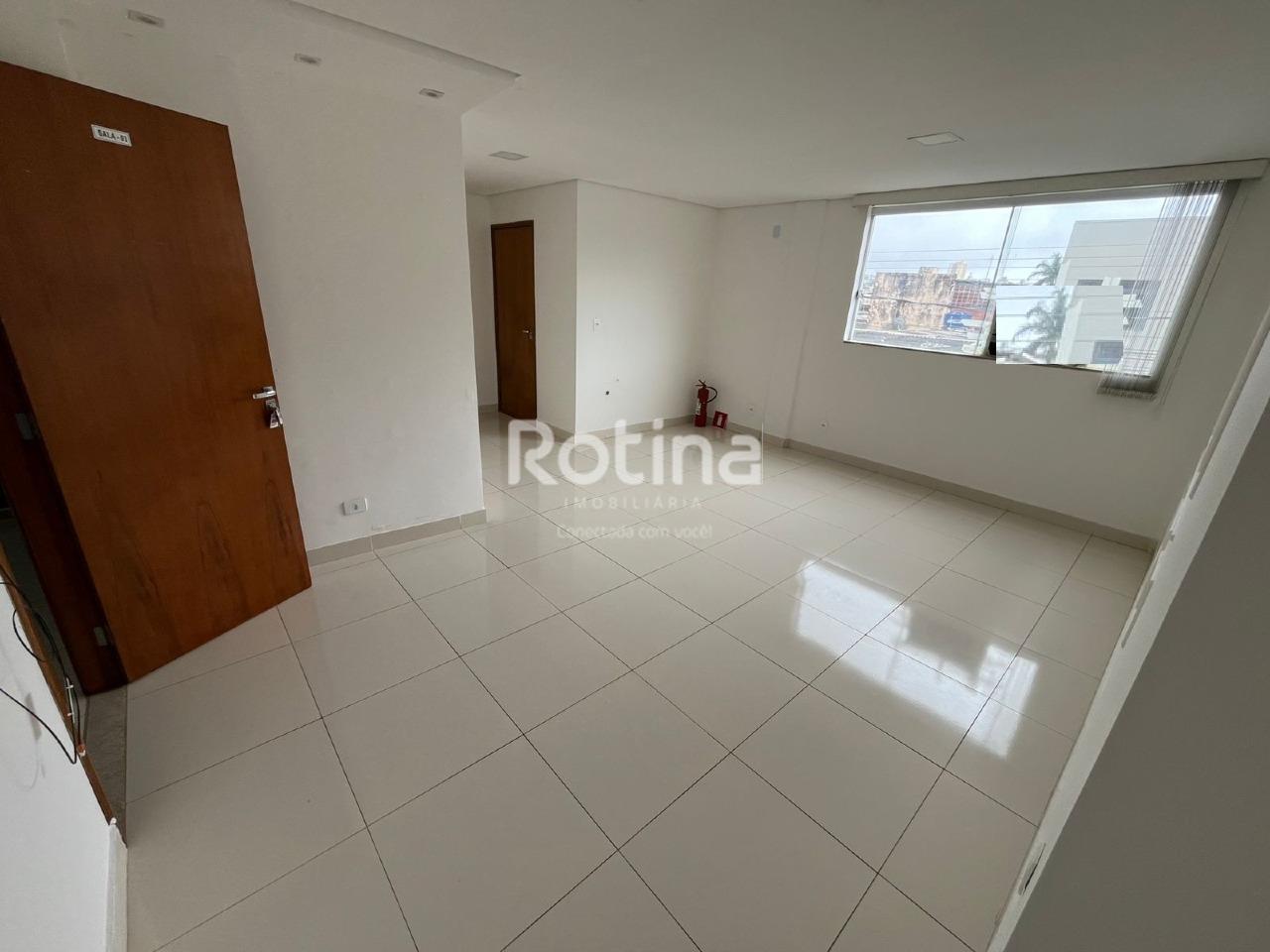 Sala para alugar, em Uberlândia no bairro Bom Jesus no valor de R$ 1.000,00 - Rotina Imobiliária: 