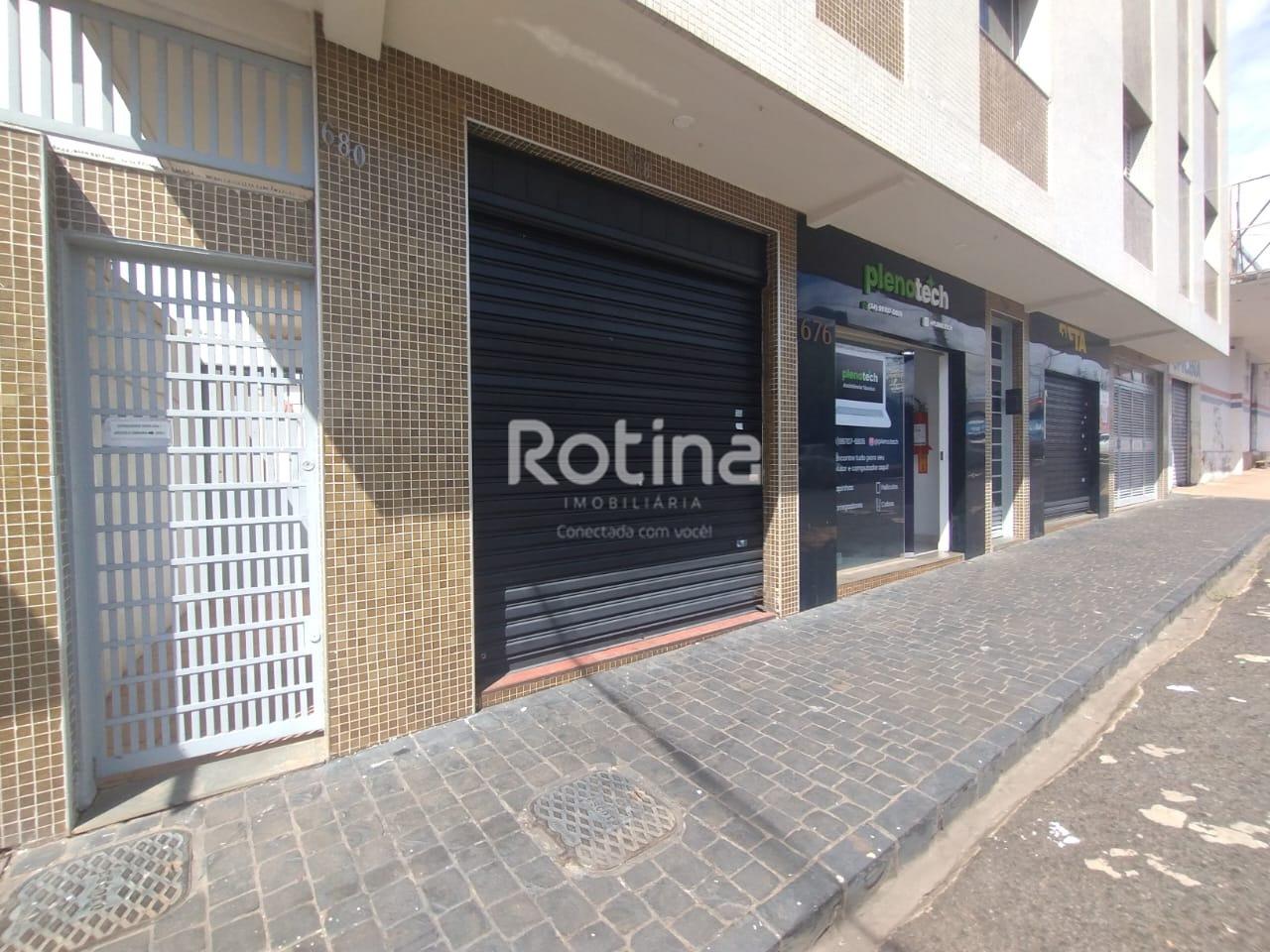 Loja para alugar, em Uberlândia no bairro Centro no valor de R$ 1.200,00 - Rotina Imobiliária: 