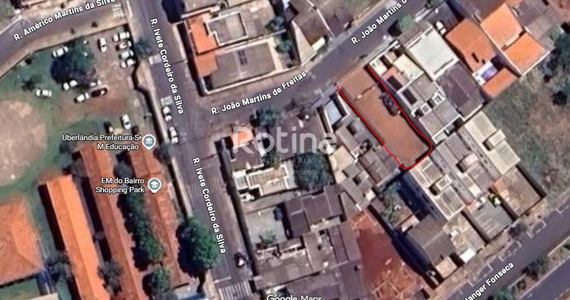 Terreno à venda, em Uberlândia no bairro Shopping Park no valor de R$ 200.000,00 - Rotina Imobiliária: 
