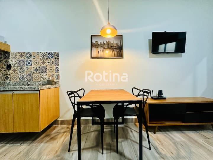 Kitnet para alugar, 1 quarto em Uberlândia no bairro Minas Gerais no valor de R$ 2.300,00 - Rotina Imobiliária: 