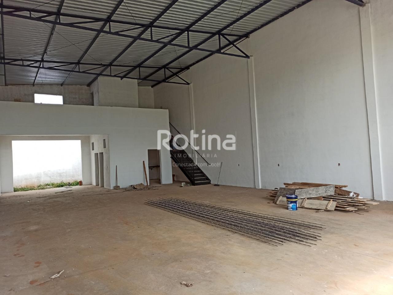 Galpão para alugar, em Uberlândia no bairro Residencial Fruta do Conde no valor de R$ 5.500,00 - Rotina Imobiliária: 
