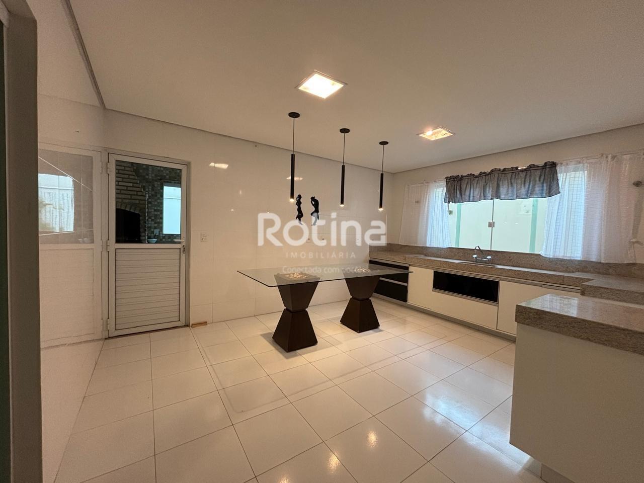 Casa Condomínio Fechado para alugar, 4 quartos em Uberlândia no bairro Nova Uberlândia no valor de R$ 11.000,00 - Rotina Imobiliária: 