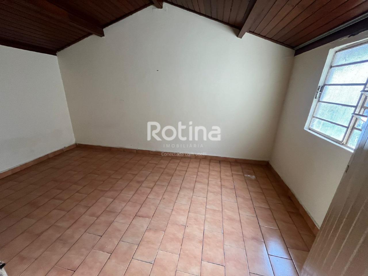 Casa para alugar, 2 quartos em Uberlândia no bairro Nossa Senhora Aparecida no valor de R$ 1.000,00 - Rotina Imobiliária: 