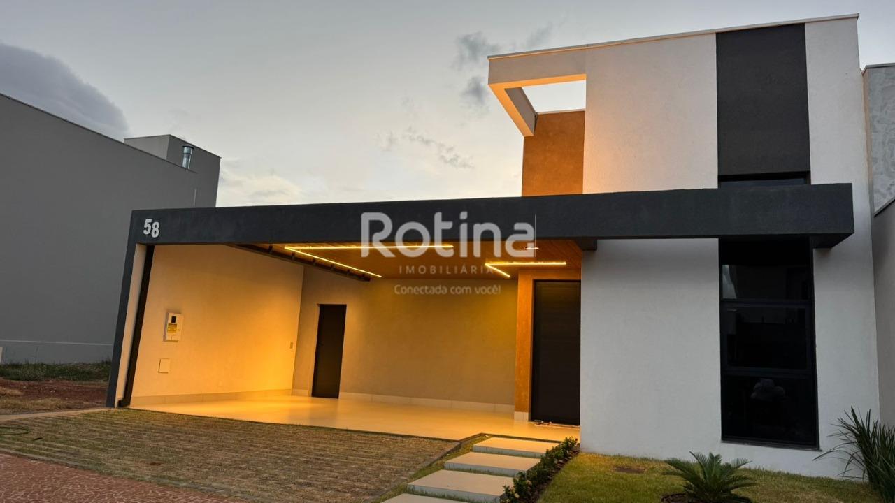 Casa Condomínio Fechado para alugar, 3 quartos em Uberlândia no bairro Grand Ville no valor de R$ 8.000,00 - Rotina Imobiliária: 
