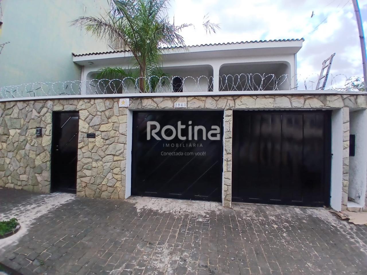 Casa para alugar, 4 quartos em Uberlândia no bairro Brasil no valor de R$ 5.500,00 - Rotina Imobiliária: 