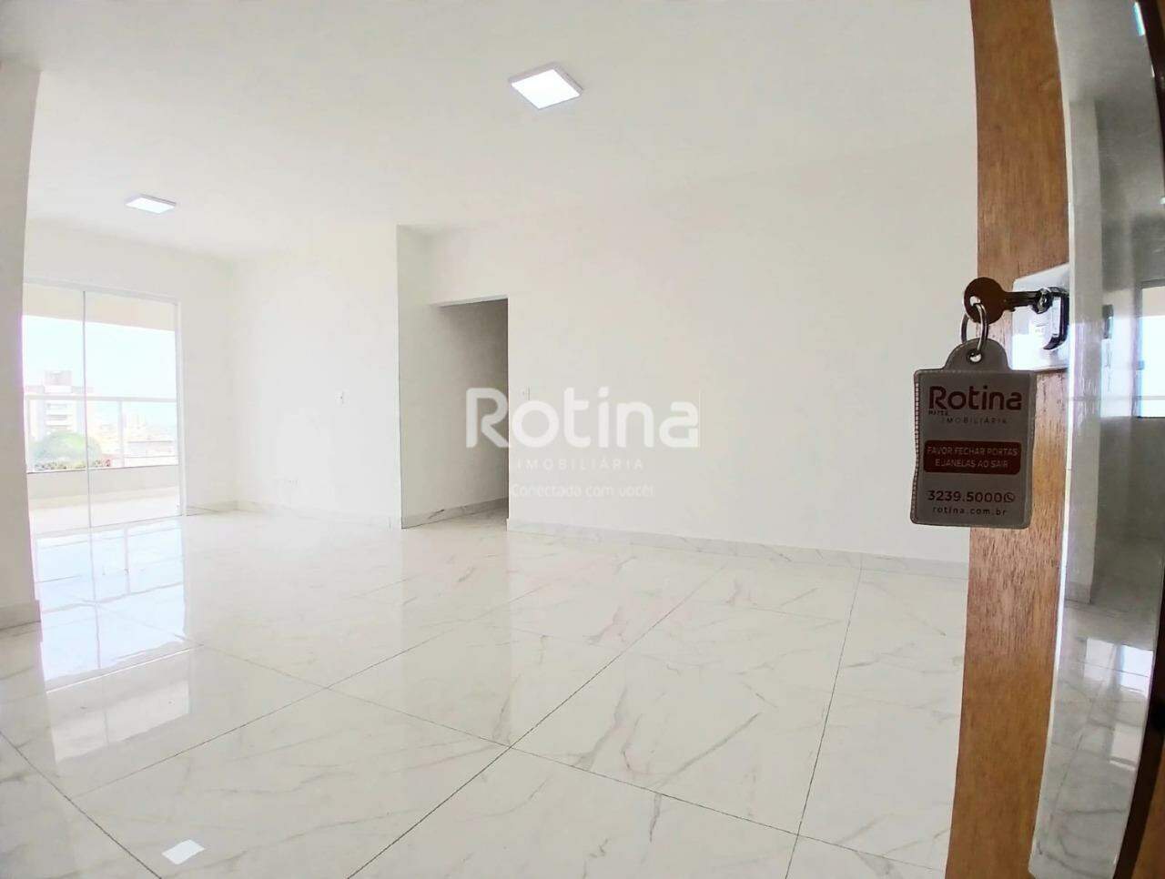 Apartamento para alugar, 3 quartos em Uberlândia no bairro Santa Mônica no valor de R$ 3.200,00 - Rotina Imobiliária: 