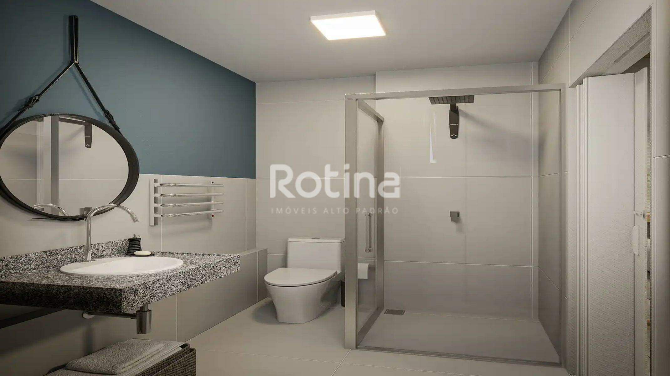 Apartamento à venda, 2 até 2 quartos em Uberlândia no bairro Morumbi no valor de R$ R$ 295.000,00 até R$ 295.000,00 - Rotina Imobiliária: Banheiro social