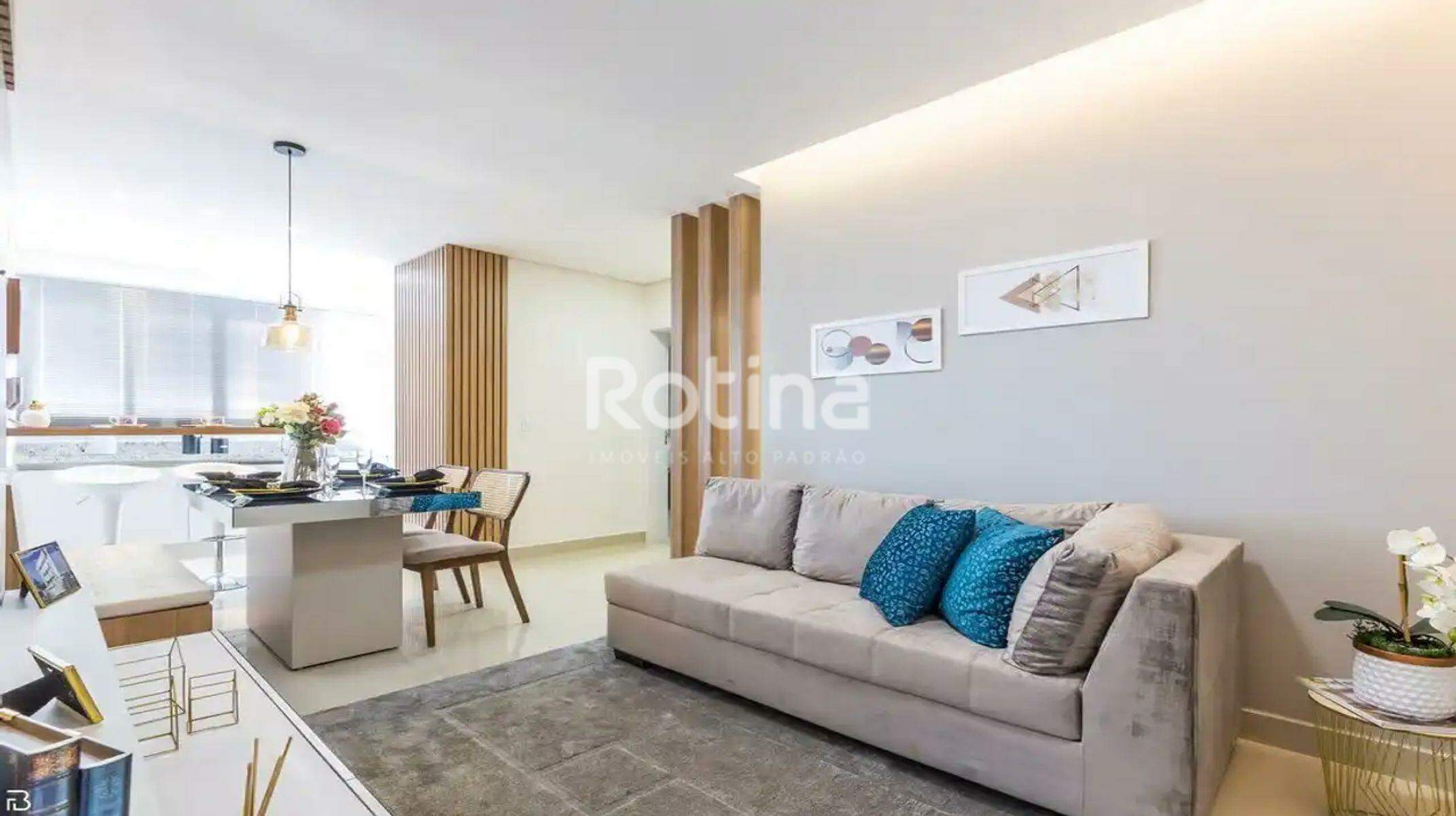 Apartamento à venda, 2 até 2 quartos em Uberlândia no bairro Pampulha no valor de R$ R$ 318.000,00 até R$ 318.000,00 - Rotina Imobiliária: Sala de estar
