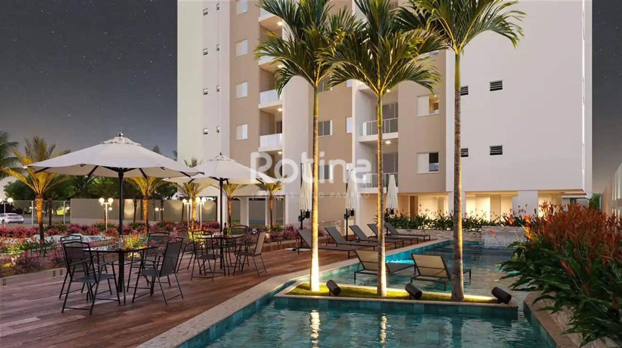 Apartamento à venda, 2 até 3 quartos em Uberlândia no bairro Tubalina no valor de R$ R$ 517.442,00 até R$ 1.484.680,00 - Rotina Imobiliária: Piscina com deck