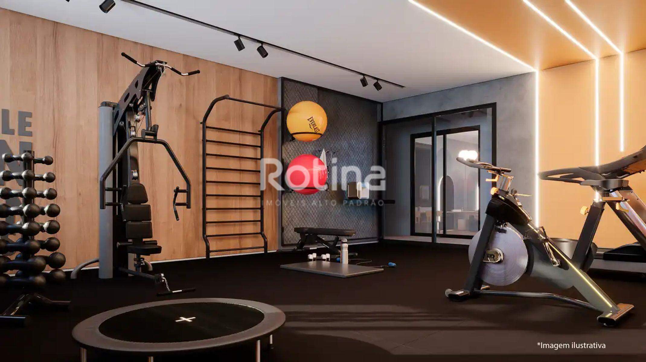 Apartamento à venda, 3 até 3 quartos em Uberlândia no bairro Saraiva no valor de R$ R$ 1.150.000,00 até R$ 1.150.000,00 - Rotina Imobiliária: Academia