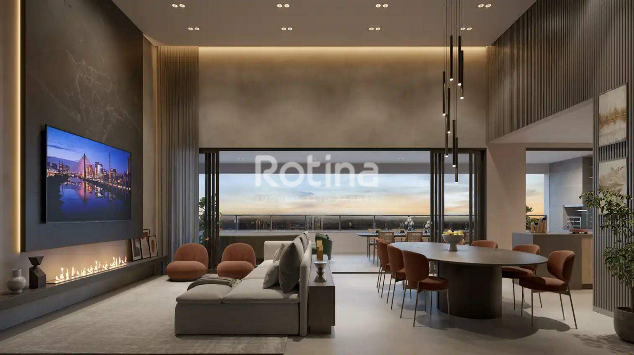 Apartamento à venda, 3 até 3 quartos em Uberlândia no bairro Morada da Colina no valor de R$ R$ 1.668.110,00 até R$ 1.668.110,00 - Rotina Imobiliária: Sala Modelo 1