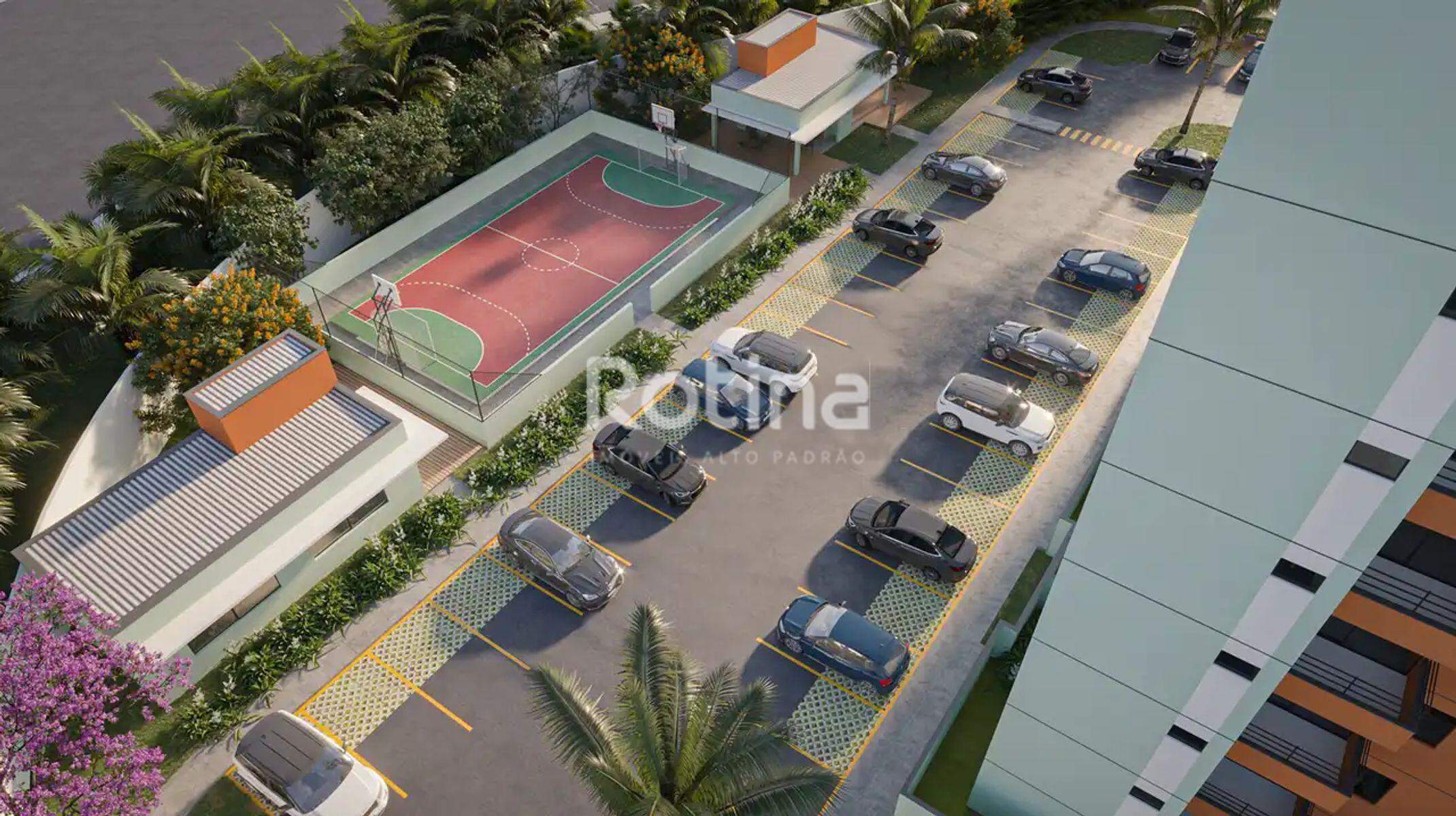 Apartamento à venda, 2 até 2 quartos em Uberlândia no bairro Grand Ville no valor de R$ R$ 292.400,00 até R$ 322.300,00 - Rotina Imobiliária: Perspectiva lazer 2