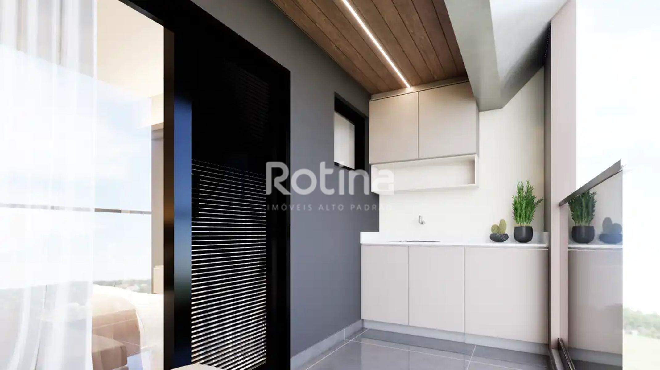 Apartamento à venda, 1 até 1 quartos em Uberlândia no bairro Santa Mônica no valor de R$ R$ 399.457,00 até R$ 399.457,00 - Rotina Imobiliária: Varanda gourmet