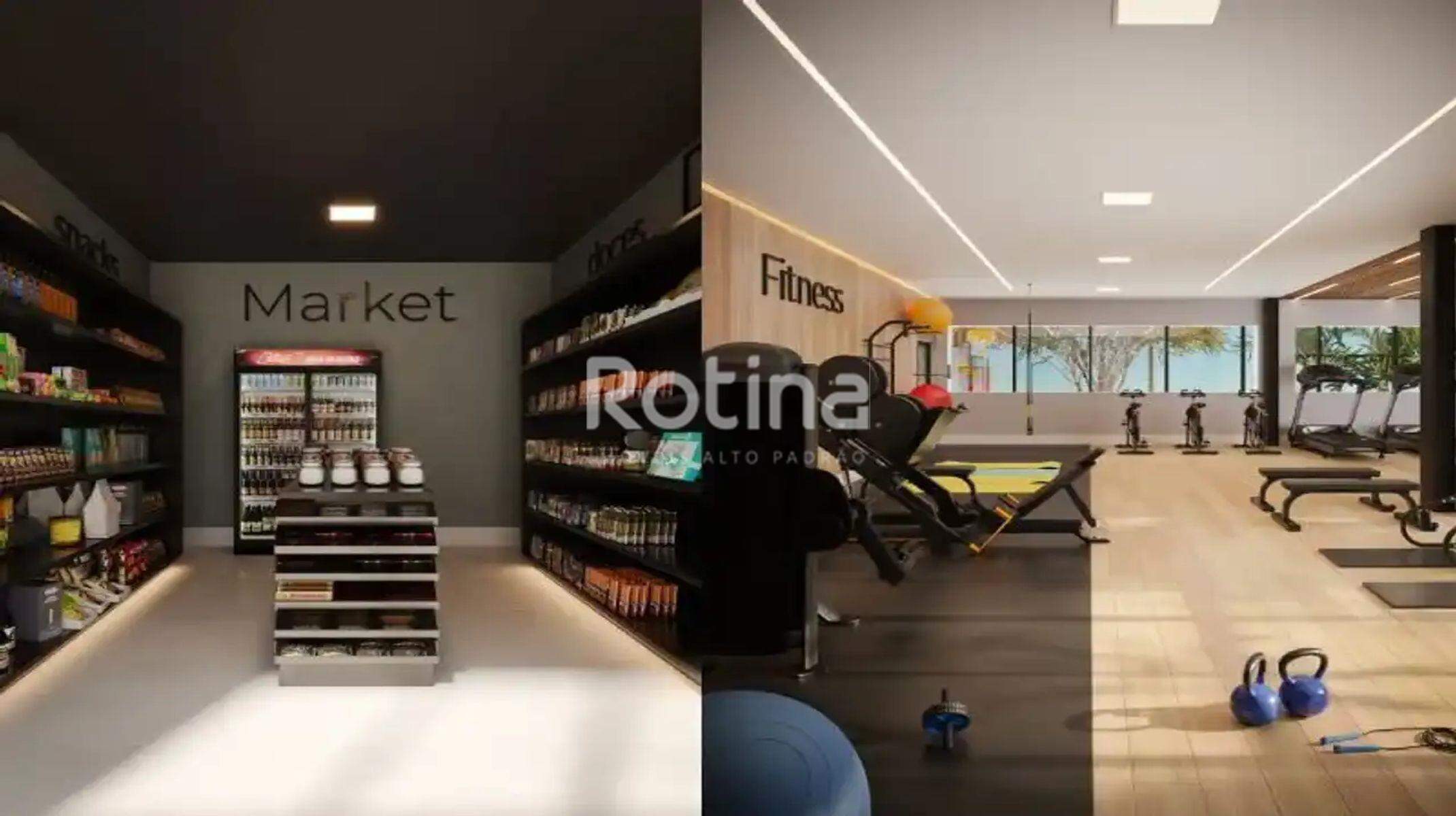 Apartamento à venda, 3 até 3 quartos em Uberlândia no bairro Granja Marileusa no valor de R$ R$ 1.310.651,00 até R$ 1.310.651,00 - Rotina Imobiliária: Mercado Inteligente/Academia