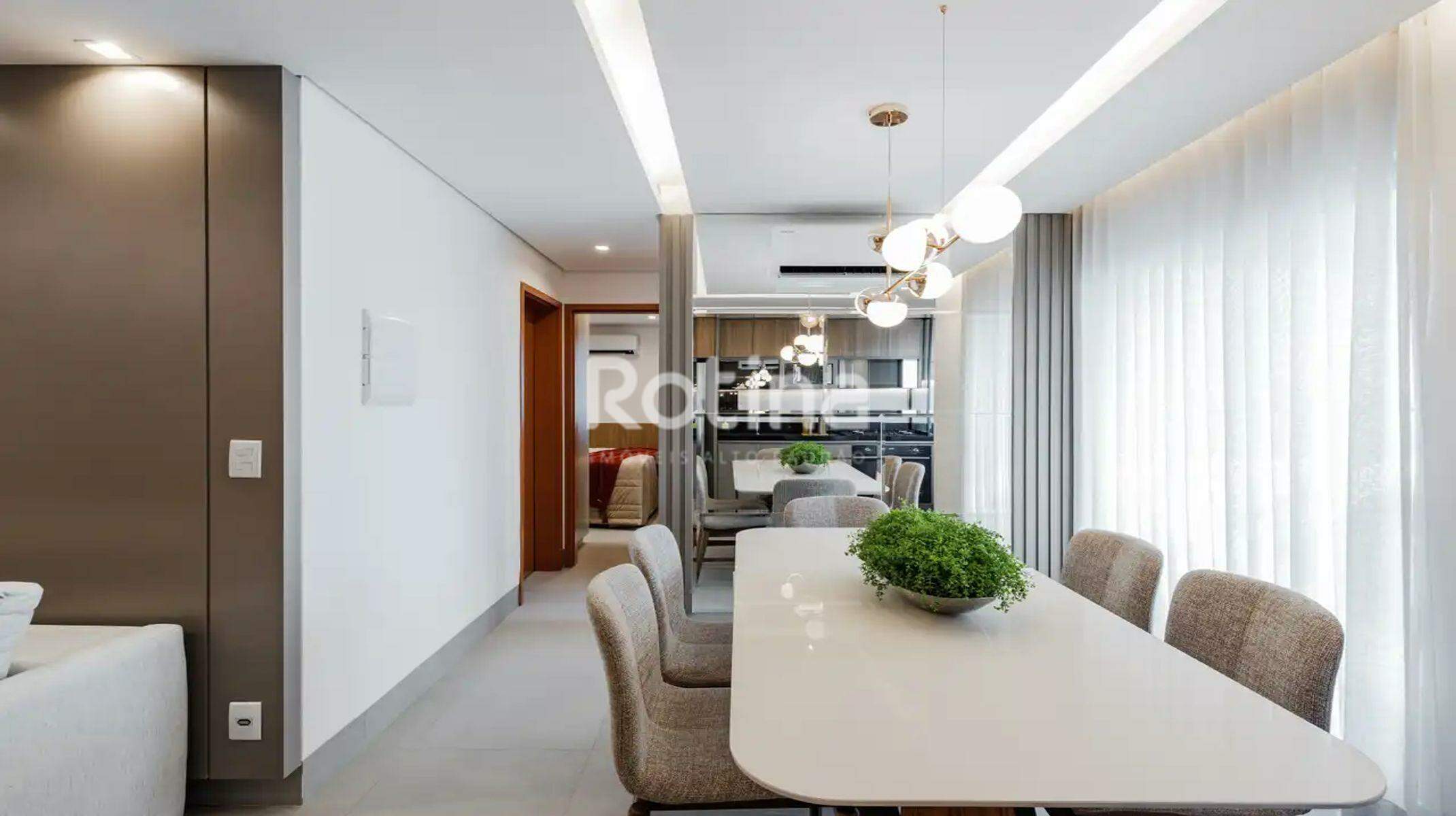 Apartamento à venda, 2 até 2 quartos em Uberlândia no bairro Lídice no valor de R$ R$ 427.900,00 até R$ 427.900,00 - Rotina Imobiliária: Sala de jantar