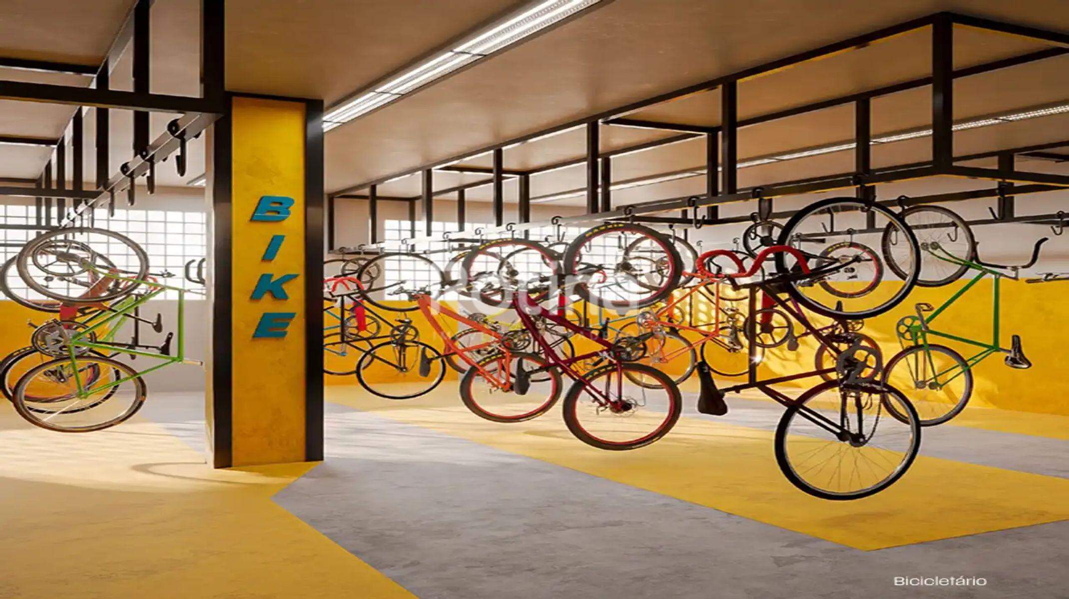 Apartamento à venda, 0 até 2 quartos em Uberlândia no bairro Granja Marileusa no valor de R$ R$ 976.807,00 até R$ 1.198.680,00 - Rotina Imobiliária: Bicicletário