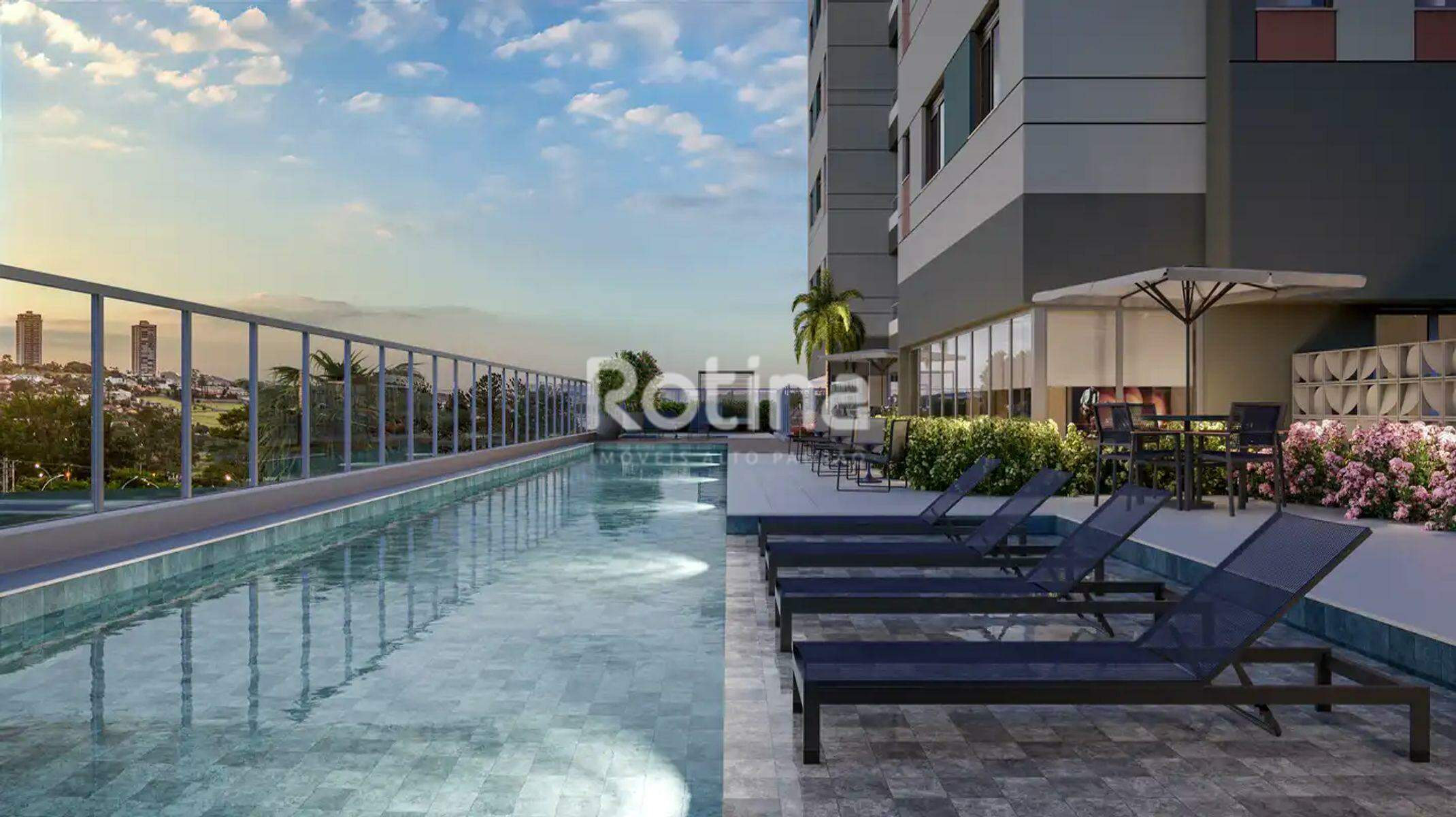 Apartamento à venda, 3 até 3 quartos em Uberlândia no bairro Lídice no valor de R$ R$ 1.186.758,00 até R$ 1.186.758,00 - Rotina Imobiliária: Piscina com raia de 25m e deck molhado
