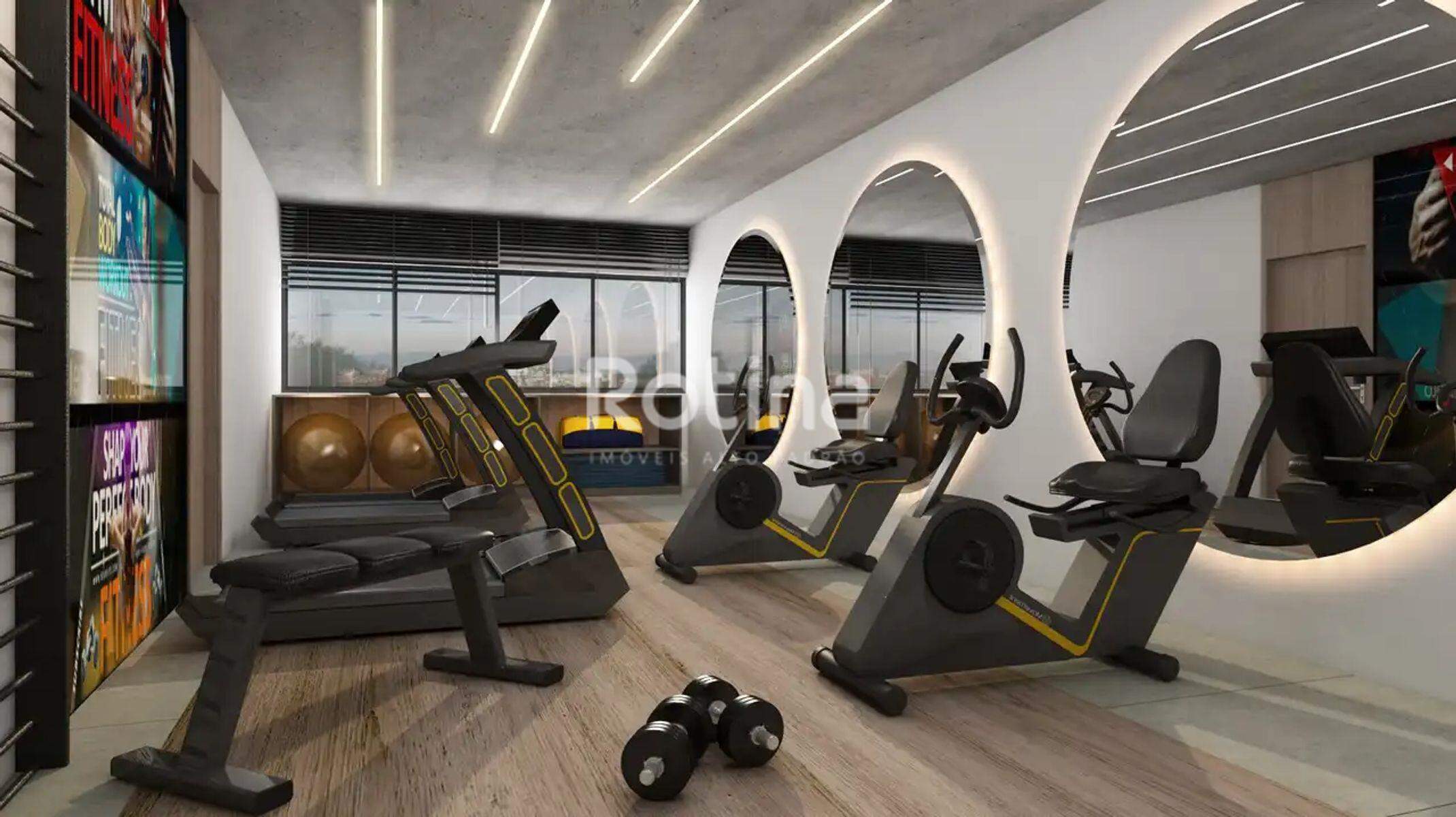 Apartamento à venda, 2 até 2 quartos em Uberlândia no bairro Santa Mônica no valor de R$ R$ 490.000,00 até R$ 490.000,00 - Rotina Imobiliária: Fitness